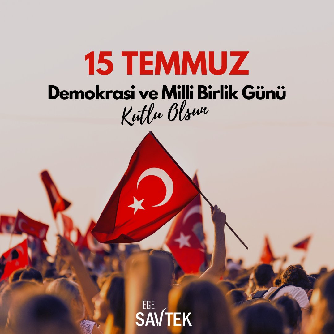 Ege SAVTEK tweet media