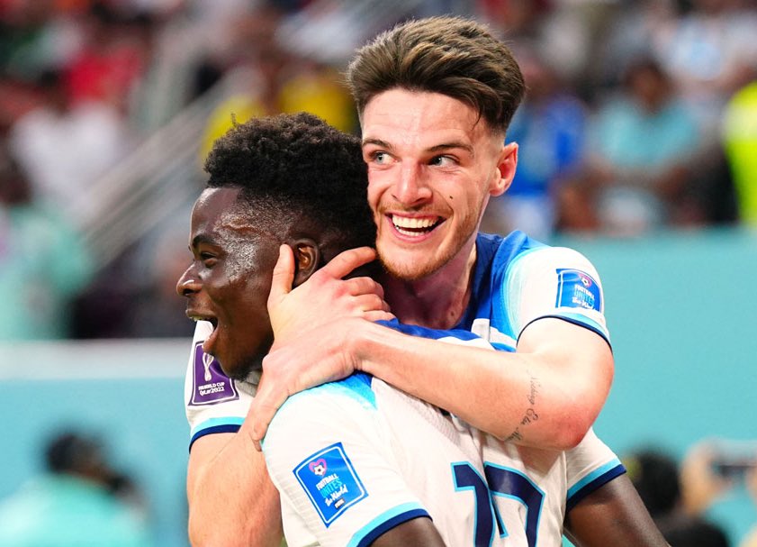 afcstuff's tweet photo. 🚨 @IanWright0 on Declan Rice: “Everyone was saying when I went to the England squad, I was tapping him up - Yes, I f*cking was! I was! I was literally begging him! I don’t work for the club, I’m an Arsenal fan. I said, ‘Look at you & Saka, how cool you lot look together’. It’s just excitement.” [@WrightysHouse] #afc