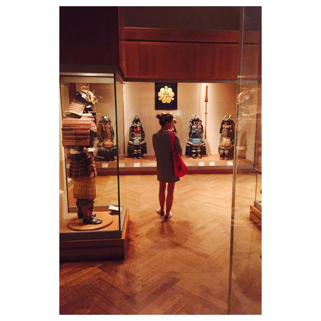 #SaturdaySouvenirs 
#StanaKatic 
' A look back at walking the @metmuseum  floor & hanging out with a bunch of Samurai. #whatevu #NoBigee 😍🤓#NYC '
* Ig - July 15, 2016 *