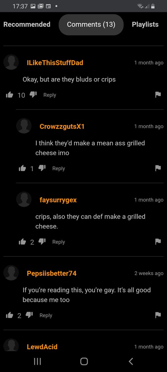 costcoisonfire's tweet photo. Best pornhub comments part 2 https://t.co/y2wpCkaWuz