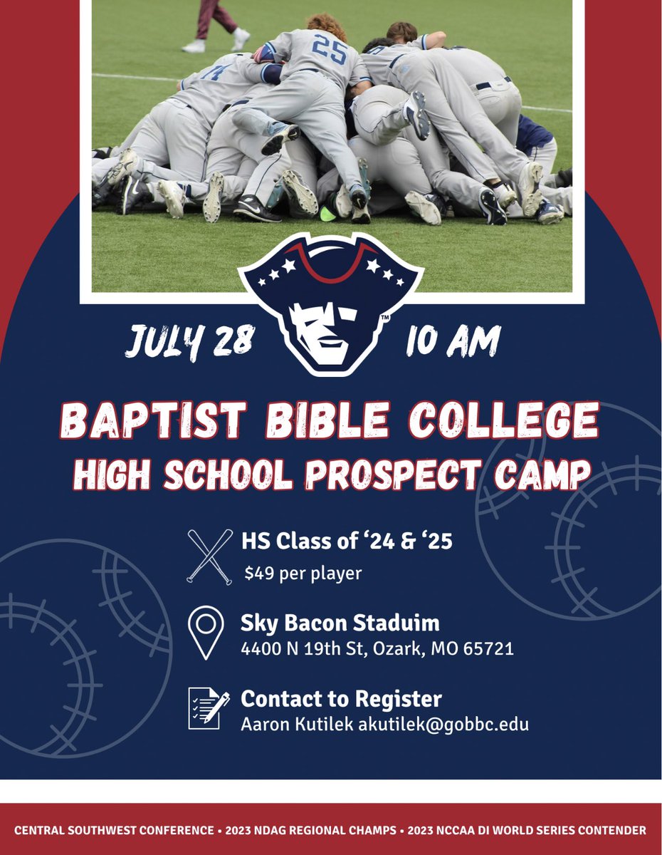 Coach K - Mission University Baseball tweet media