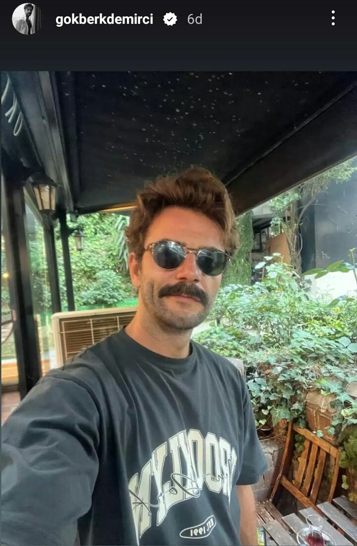 Gökberk Demirci instagram hikaye paylaşımı 😍💫

#GökberkDemirci