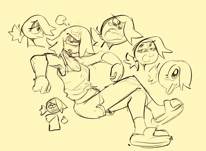 Lemonball & Casey sketches