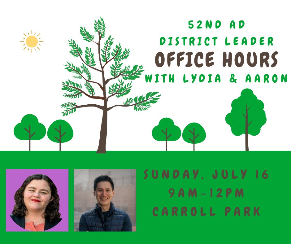 Come by tomorrow and chat with me and <a href="/LydiaGreenBK/">Lydia Green</a>! Bring any questions or community concerns.

Rain location will be Hungryghostcoffee on 343 Smith Street