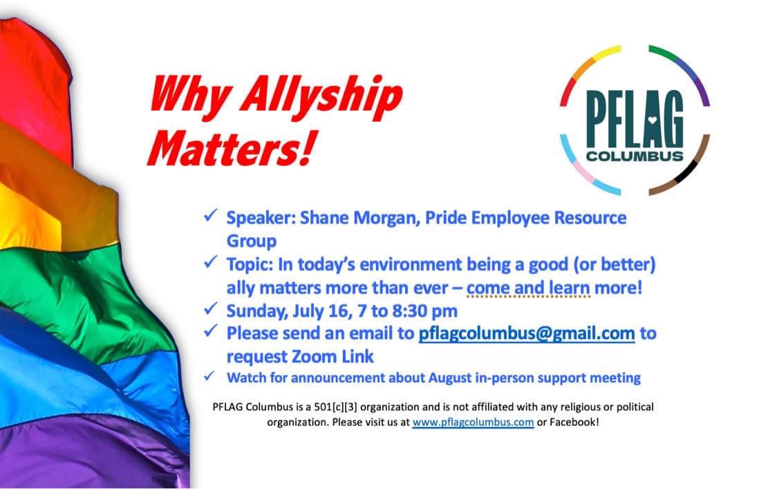 PFLAG Columbus (they/them) tweet media