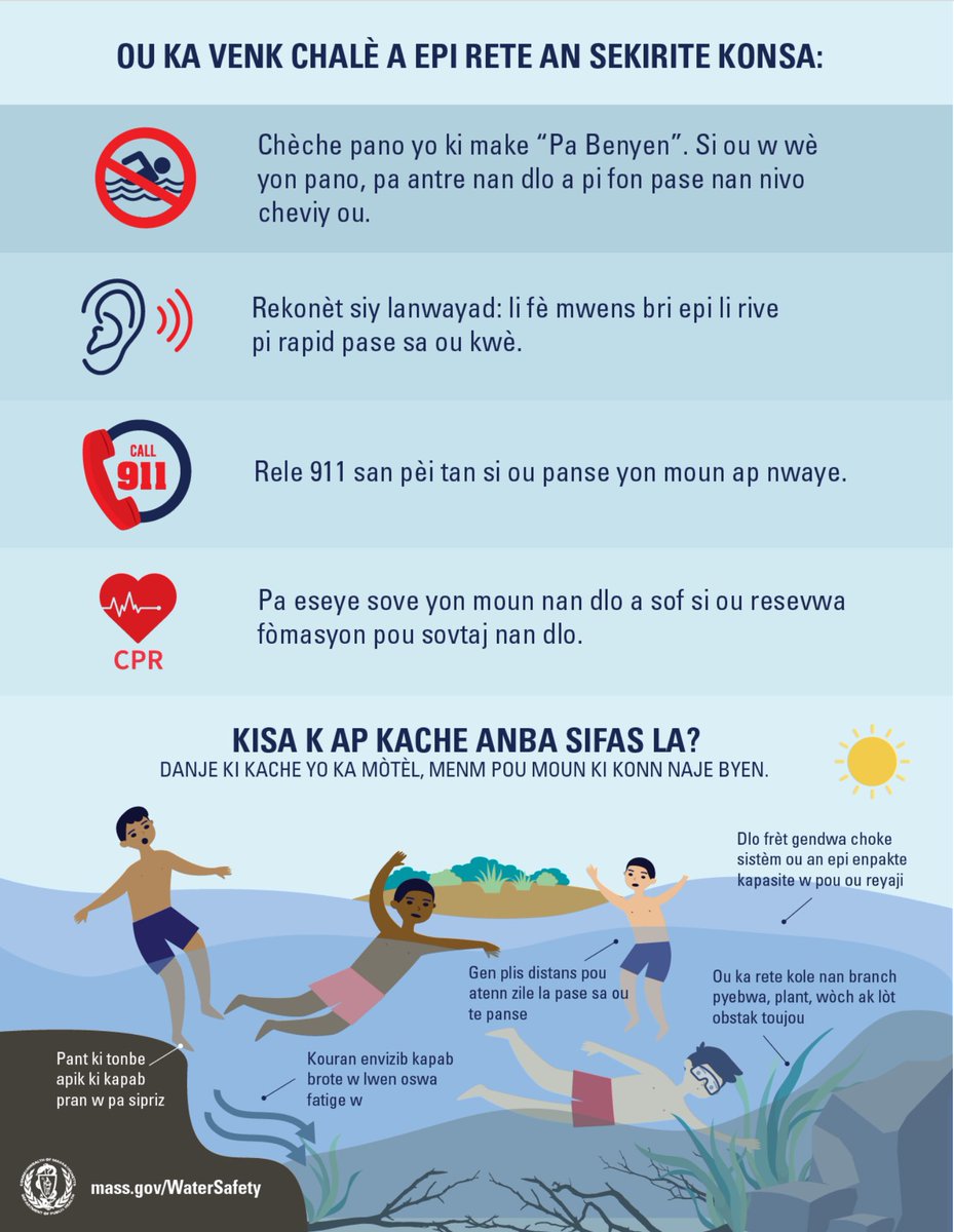 Brockton_Fire's tweet image. Recently the Brockton Firefighters responded to a near drowning. An off-duty firefighter assisted in CPR at the scene. Please check out these info graphics on drowning prevention.￼