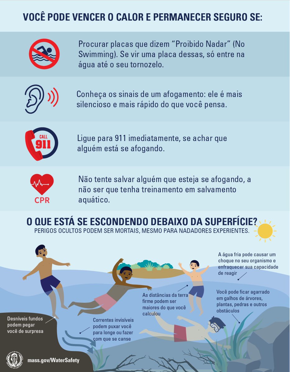 Brockton_Fire's tweet image. Recently the Brockton Firefighters responded to a near drowning. An off-duty firefighter assisted in CPR at the scene. Please check out these info graphics on drowning prevention.￼