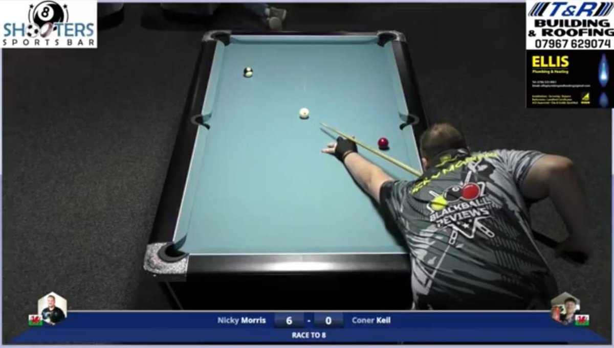BlackballReview's tweet photo. Nicky Morris representing Blackball Reviews in today's Shooters' double elimination tournament! Good luck Nicky! 🙌🎱 https://t.co/4RtBKAxRJI