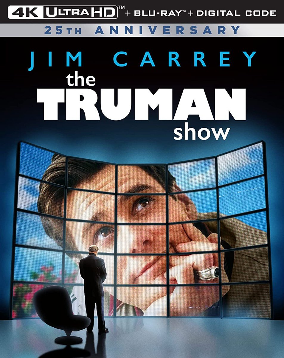 Good afternoon, good evening and good night. Follow us + RT to enter to #win a copy of the 25th anniversary edition of the Jim Carrey classic, #TheTrumanShow, available now on 4K Ultra HD!