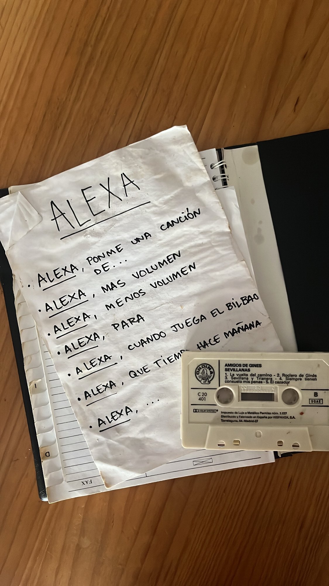 Alexa ponme una canción sale