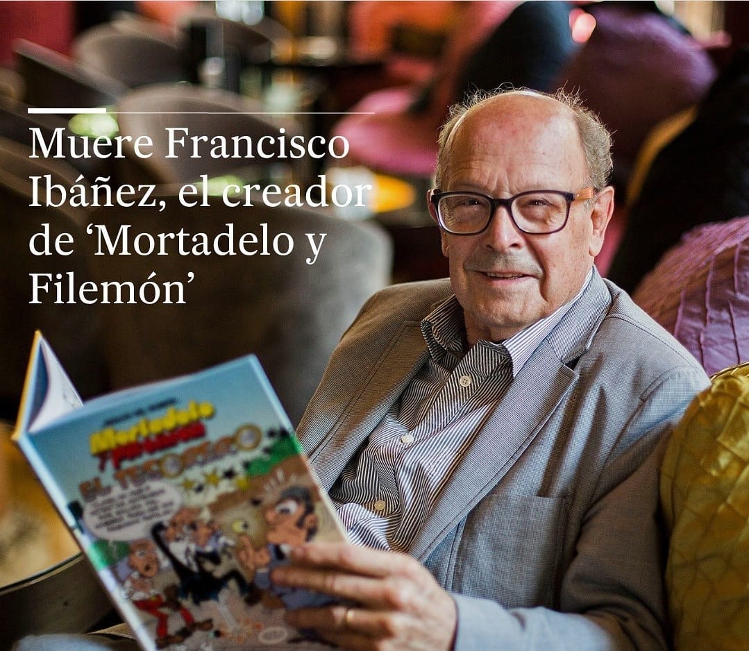 Miss_Bennet5's tweet photo. Ibáñez se ha ido sin el Princesa de Asturias, ¿os parece que le hagamos nuestro propio homenaje recordando una frase o una viñeta?
Mi frase es esta de Filemón:
"Los calvos con melena son muy feos y dan pena..."
La sigo usando y me sigo riendo igual.
Gracias, maestro.
D.E.P. https://t.co/Y8XOsePqdS