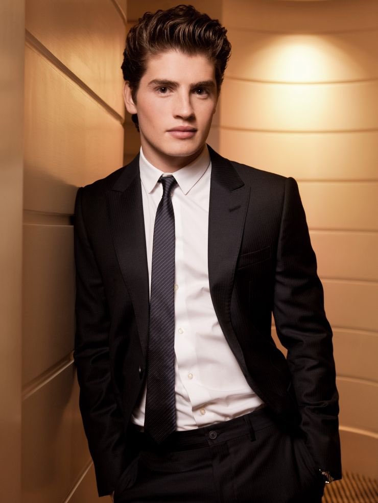 Doesn’t he scrub up well 

Let’s get that stupid dinner party of my mothers over and done with