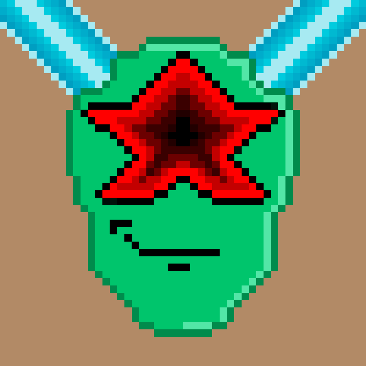 RoseCityWeb3's tweet photo. When Pixel Art meets AI Art -- You get the #SinBots by the @sinbiotes https://t.co/YCXJp0FkZ0