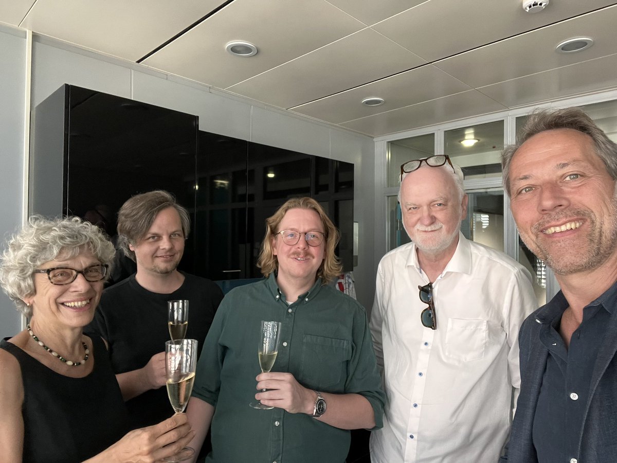 All post-defense smiles and wonderful people in Zürich: congratulations Dr. Marius Kuhn!
