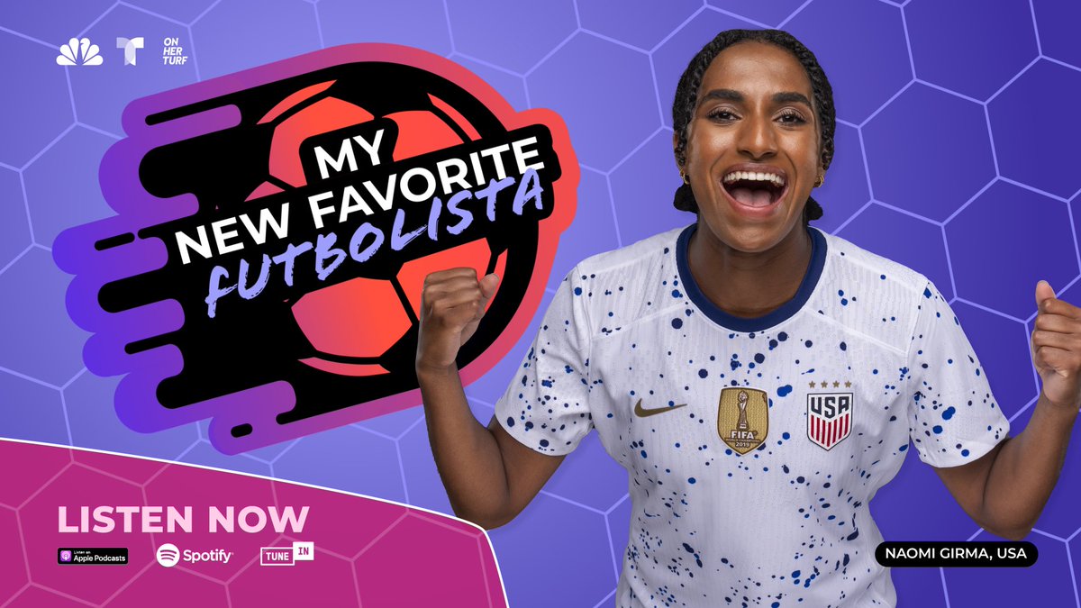 Is your new favorite Futbolista @naomi_girma? Meet the USA’s young and talented CB and 1st gen trailblazer— and the first Ethiopian American to represent on the @USWNT — #MyNewFavortieFutbolista link.chtbl.com/MNFFGirma