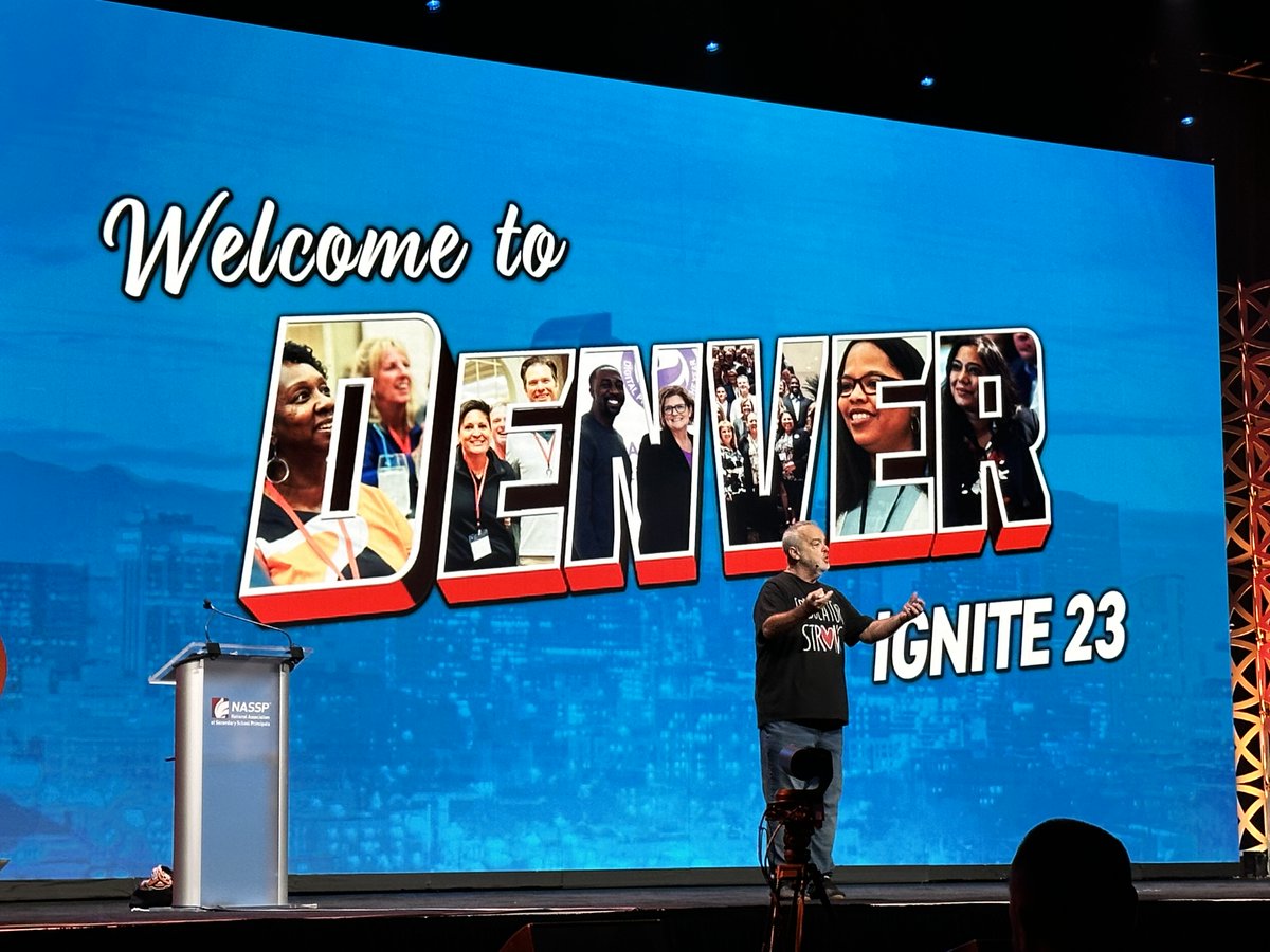 'Do not allow professional jealousy in our school buildings. When you become jealous of someone in your profession, you shut them down, and fail to take the opportunity to learn why they are successful in the first place.' @gerrybrooksprin #IGNITE23