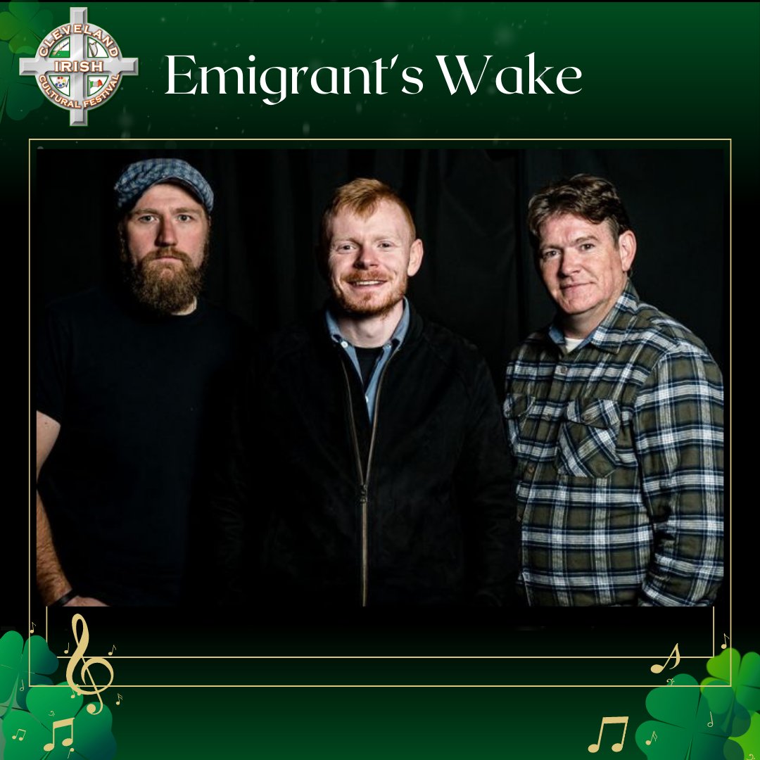cleveland_irish's tweet photo. Check out Emigrant’s Wake this weekend at the Cleveland Irish Cultural Festival! It’s sure to be a good time with some traditional Irish tunes with a modern twist. 🎸🎤🥁

#IrishFestival #ClevelandIrishFest #IrishCulture #FamilyFun #CICF #emigrantswake #irishmusic https://t.co/dQn7PripEJ