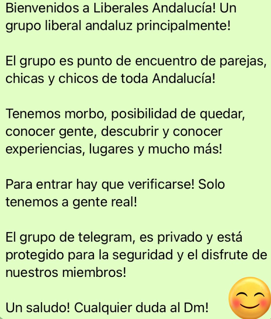Liberales_And's tweet photo. Buenas a tod@s! Bienvenidos a nuestro grupo!

Os dejamos con la información del grupo! Así como la explicación de la verificación para tener acceso!

Se agradece RT+MG!

(Actualmente solo aceptamos parejas y chicas, chicos solos más adelante).

Dudas al DM! https://t.co/bcWEEPKeAQ
