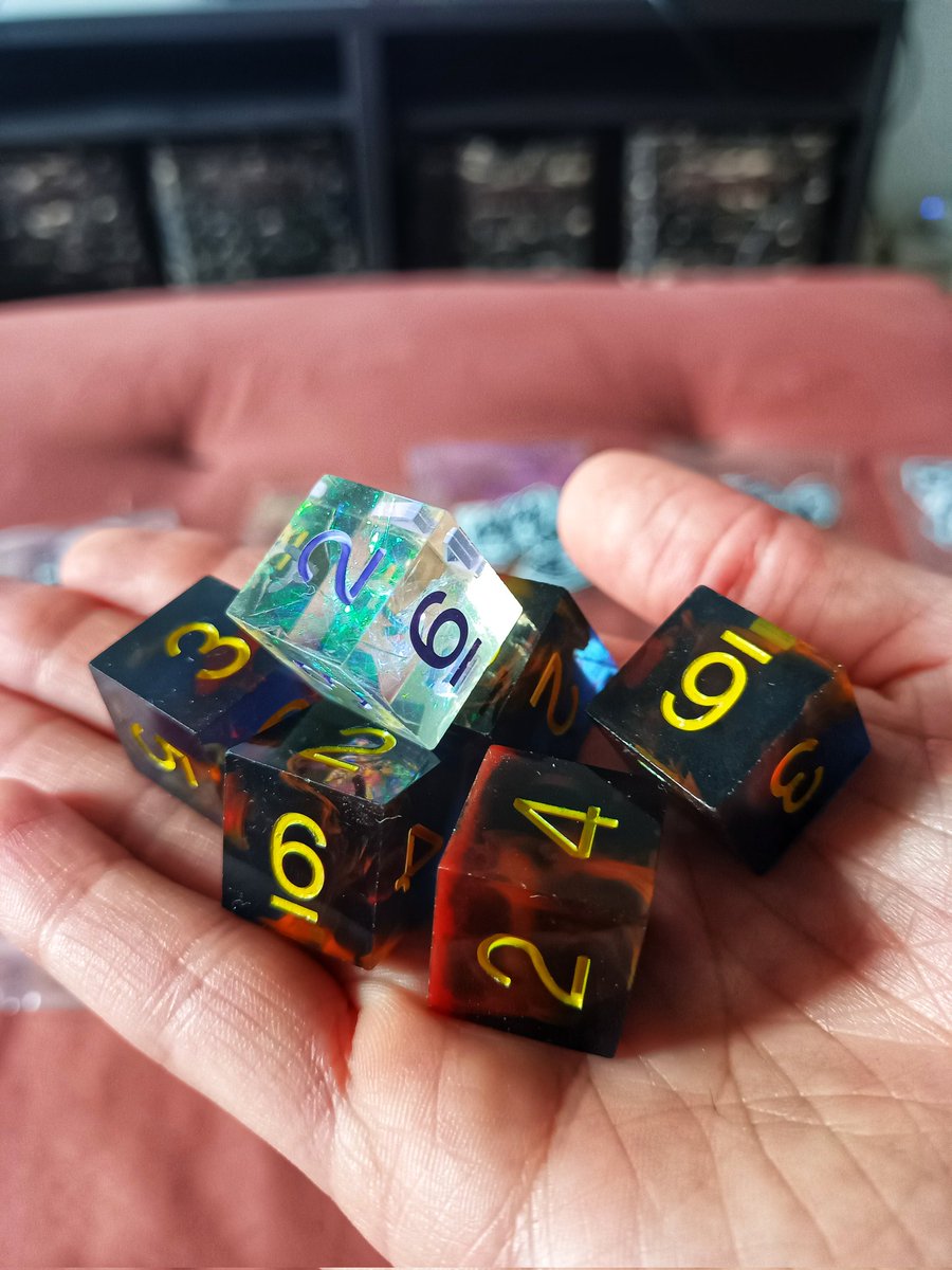 ScrivTheBard's tweet photo. Prepping for #BardRPG #Kickstarter fulfillment!!

Custom dice commissioned through @AwesomeDice

Stickers printed by @idiotscopics

Symbol artwork by @ArtofArklin https://t.co/K3QU14vOhL