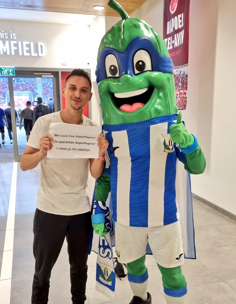 GavishAmit's tweet photo. קמעות וליצנים מסרבים להיות אויבים ❤️❤️
@CDLeganes https://t.co/Wd29CghQ0W
