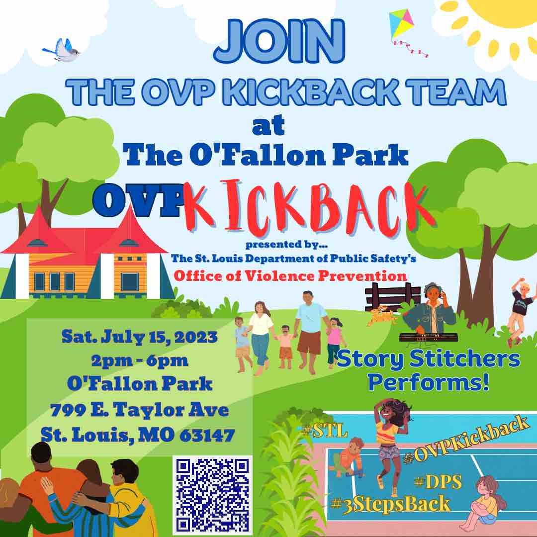 storystitchers's tweet image. TODAY !!!
OVP Kickback
July 15, 2021
O’Fallon Park
2:00pm-6:00pm
Stop by for free food, music, free gun locks, basketball, and more!!
We will also be performing at
2:45 PM and 4:45 PM!!!
Come learn our new dance!!

#safe #youth #3StepsBack #STL #OPVKickBack #DPS
