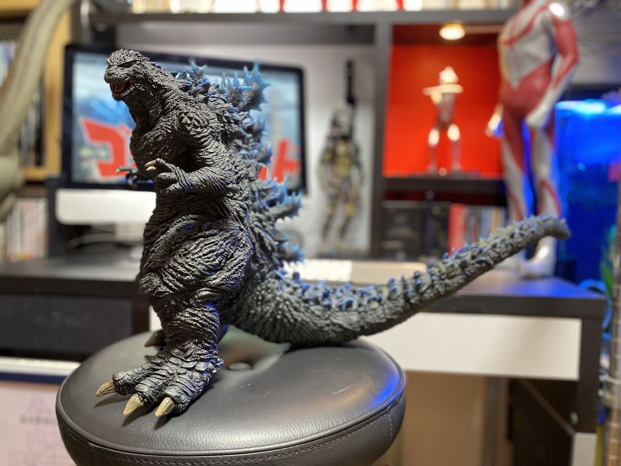 【新品未開封】ゴジラ ミドルサイズ 西武園ゆうえんちカラー　クリアバージョン 西武園ゆうえんち限定 ゴジラザライドカラー CCPミドルサイズ