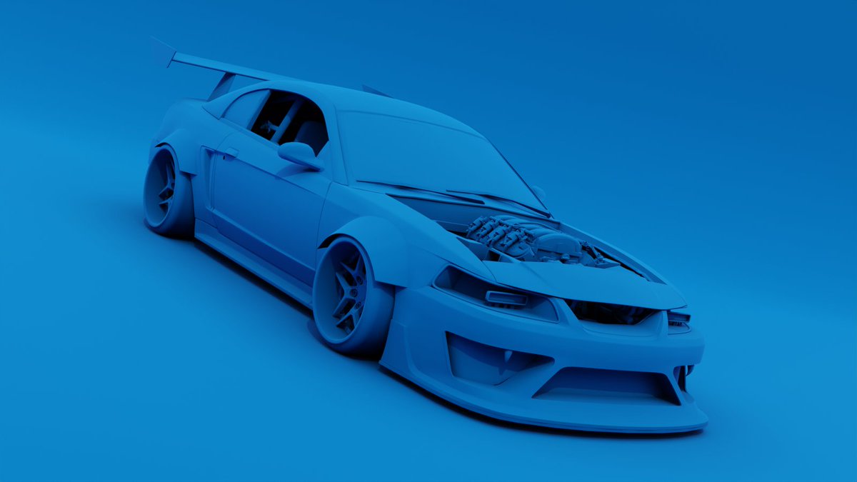 ikhimaz's tweet photo. Naked Cobra.
Customization of the Ford Mustang from 2001 by me.
#3dcg #3d #automotivevisualization #vehicle #car #automotive #blender3d #b3d https://t.co/7Cy6UO5nie
