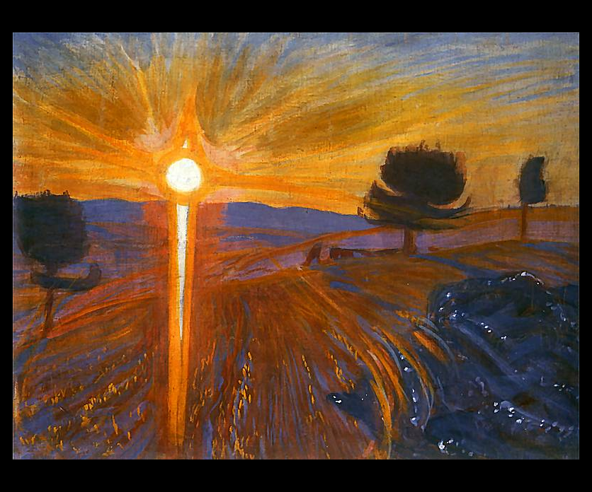 'Radiant Sunset' - Wojciech Weiss (1875-1950)
#WojciechWeiss