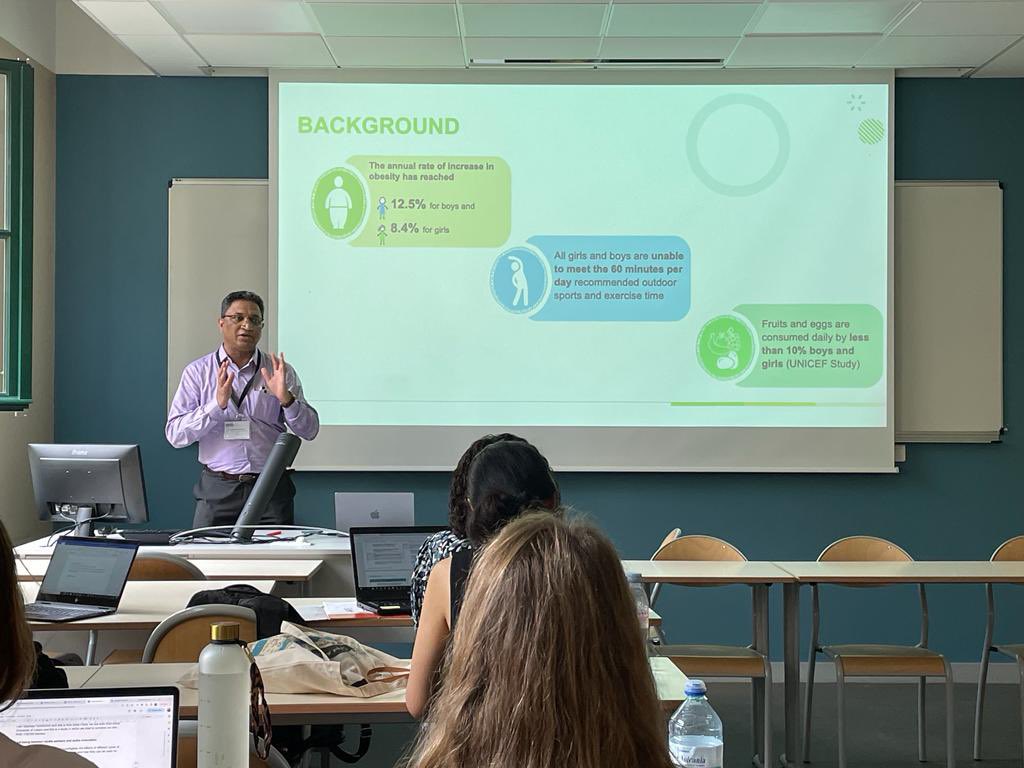 gmsubbarao's tweet image. Presented  about @LetsFixOurFood initiative in the #HealthCommunication Working Group of #IAMCR2023 in Lyon, France. Dialogue method, adolescent engagement, policy nudge to improve #FoodEnvironment appreciated. @UNICEFIndia @IncubatorGHAI @thePHFI @ICMRNIN @IFPRI @NITIAayog