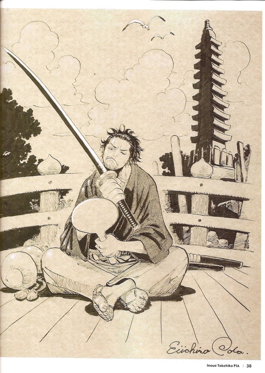 Other series drawn by Eiichiro Oda in his style: A thread🧵 1. Vagabond