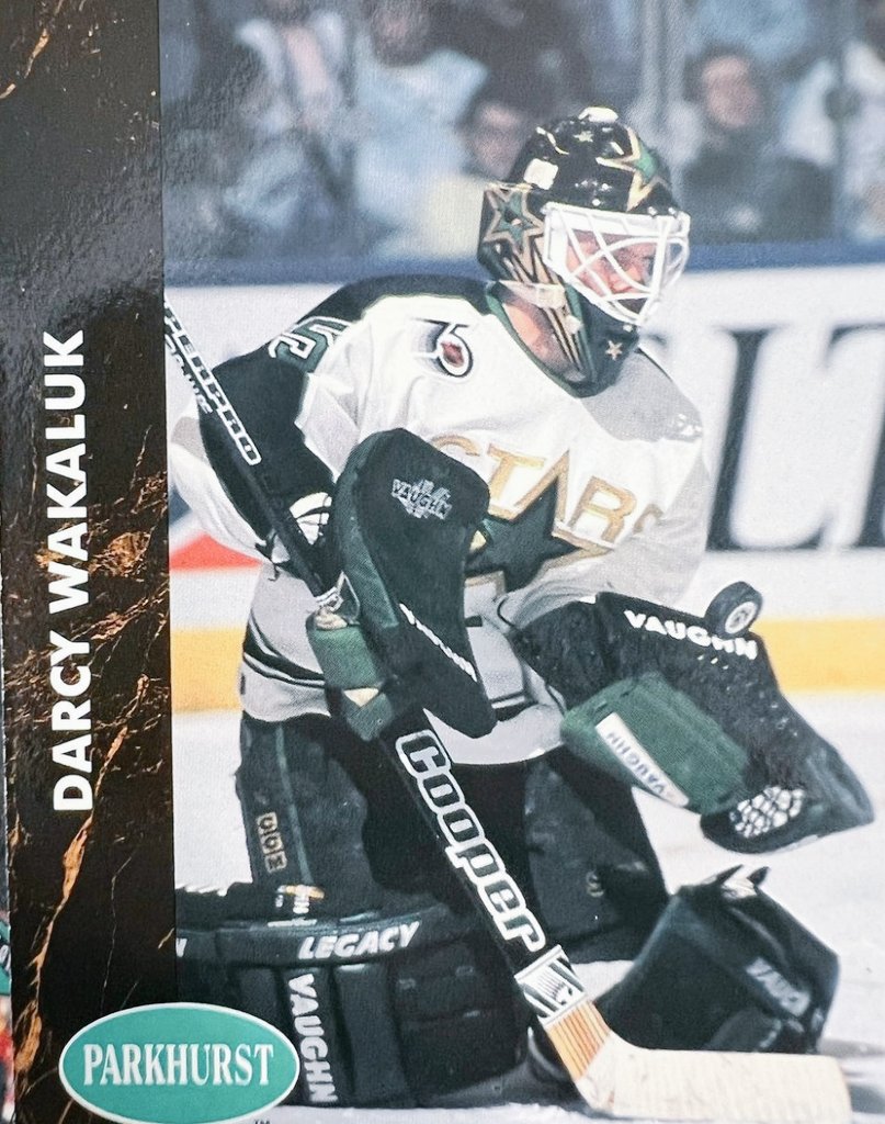 RT @NHLHockeyCards: Darcy Wakaluk Dallas Stars Parkhurst Card @DallasStars #TexasHockey #NHL https://t.co/K0PbvxO0IJ