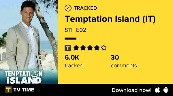 slytherclawft's tweet photo. I've just watched episode S11 | E02 of Temptation Island (IT)! https://t.co/B7VbCqaYHk #tvtime https://t.co/Ywszhbwxzi