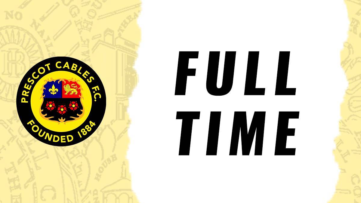 PrescotCablesFC's tweet photo. Full Time: 

Prescot Cables 7-1 Burscough

A very impressive performance from Cables who started like an express train with 3 goals in the first 12 minutes. 

Thank you @BurscoughFC1946 for the game and good luck for the new campaign

🟡⚫️🟡⚫️ https://t.co/swSYRvXt3r