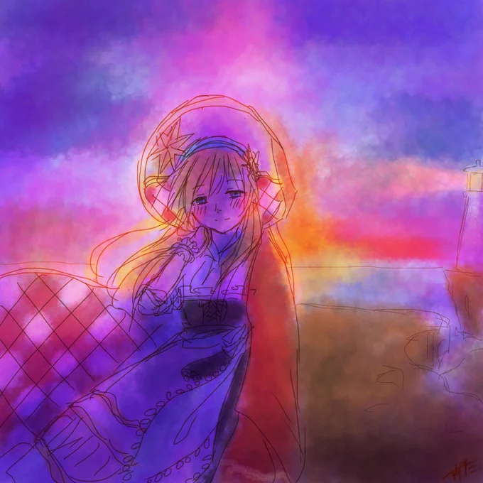 今パッとでてくるのあんま無かったんだけど当時の絵あげとくか このあと過去絵RTもします #チェンクロ10周年おめでとう 