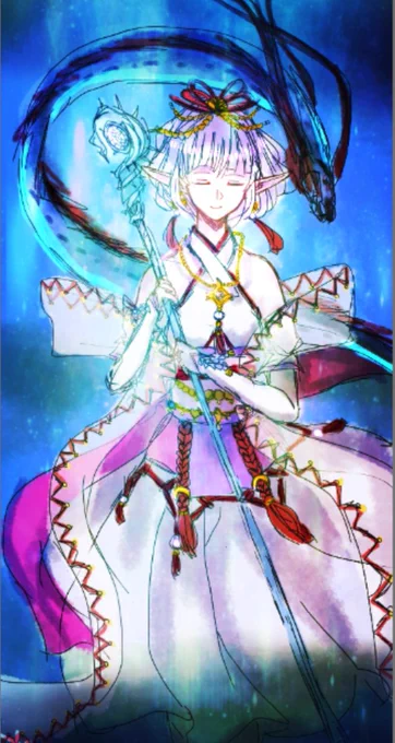 今パッとでてくるのあんま無かったんだけど当時の絵あげとくか このあと過去絵RTもします #チェンクロ10周年おめでとう 