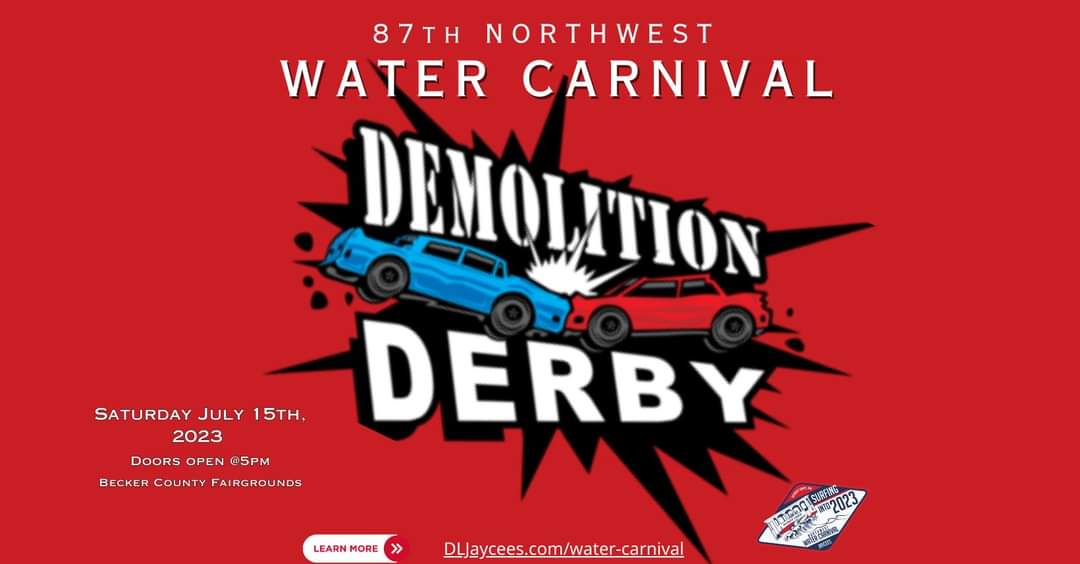 Ready for day TWO 🙌
Our Daily Schedule 4 Sat 7/15:
*City Wide Garage Sales
*Dangerzone Crazies Crash Course
*Breakfast off the Beach -Hub 41
*Lakes Area Farmers Market
* Sailboat Regatta
*Stomp That Stigma Remembrance Walk - Pavilion
*Demo Derby
#dljaycees #community