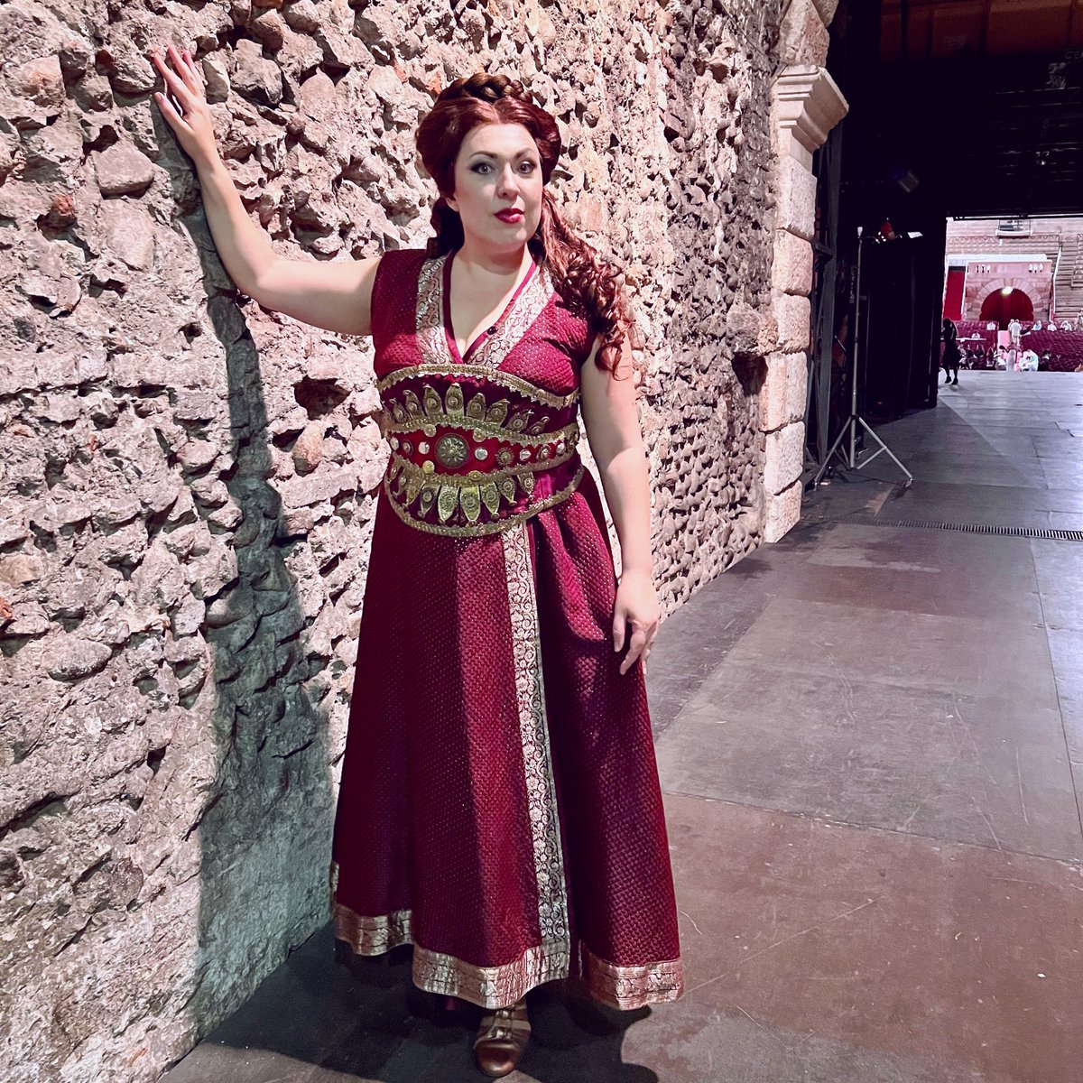 sirimajo's tweet image. So exited to perform as #Abigaille tonight at this season premiere in the wonderful @arenadiverona conducted by @DanielOren7 with an amazing cast, toi toi toi! See you there 💋

#100voltelaprimavolta #arenadiverona #nabucco