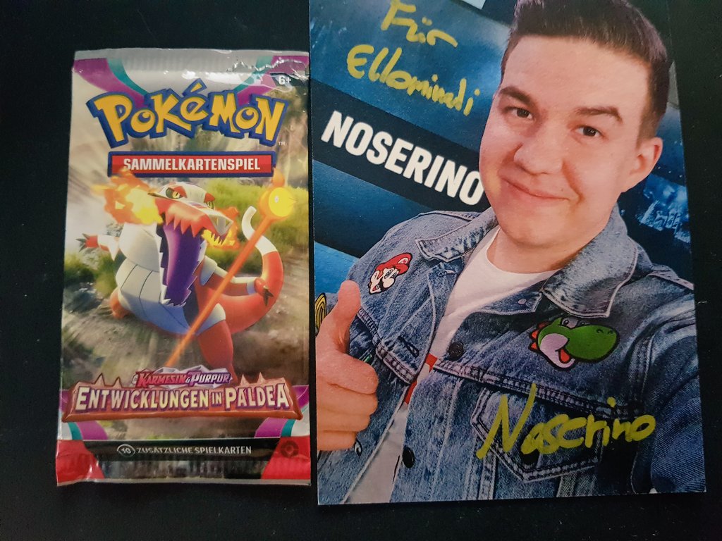 Vichi184's tweet photo. Bin nun ein erfüllter Mann o/ vielen lieben Dank @Noserino_  😊 die Karte hat mich sehr gefreut 👍🤝 https://t.co/t22CJTM2mf