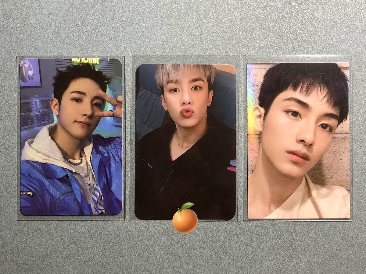 39S205's tweet photo. wts lfb ph only 🍊

✸ renjun glimo digipack pc - 300 
✸ kun totm pc - 250 
✸ winwin 2021 sg pc - 150 

😯 650 set! 

MOP: gcash 
MOD: ggx

💥 nct dream wayv season’s greetings glitch mode take over the moon kun pout photocard https://t.co/doM5wNELKk