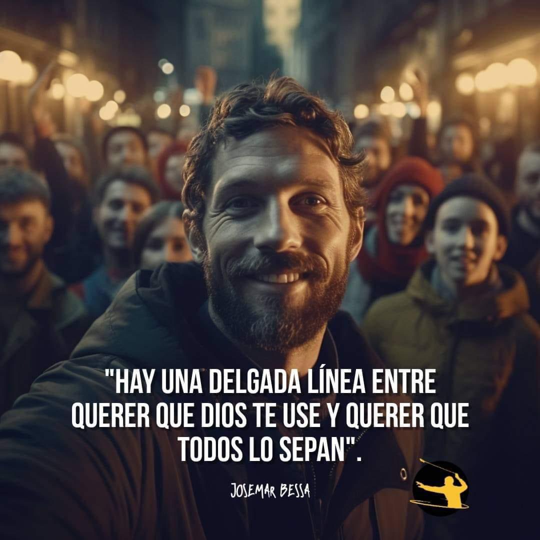 damarmolejos's tweet photo. Ojo con espiritualizar nuestro deseos de alimentar el orgullo. 

Que Dios nos conceda que nuestro “yo” decrezca y la imagen de Cristo en nuestras vidas sea cada día más evidente. 

"Hay una delgada línea entre querer que Dios te use y querer que todos los sepan” https://t.co/u6PaltfkoH