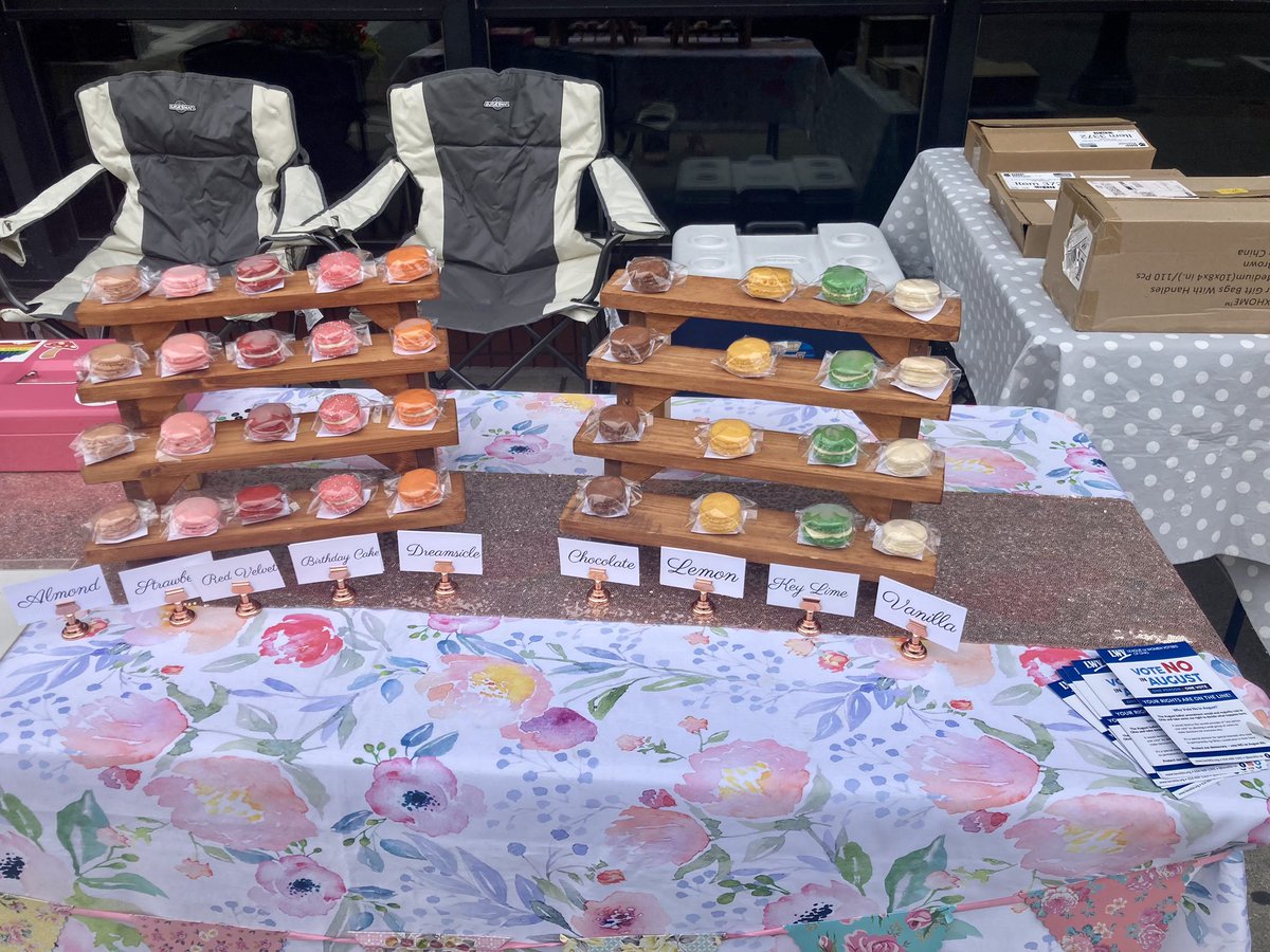 DealbreakersTS's tweet photo. Farmers market morning things #macarons #farmersmarket https://t.co/V1h4RuvaYU