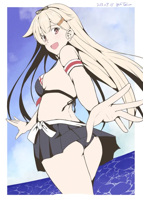 ぽい! #夕立 #艦これ