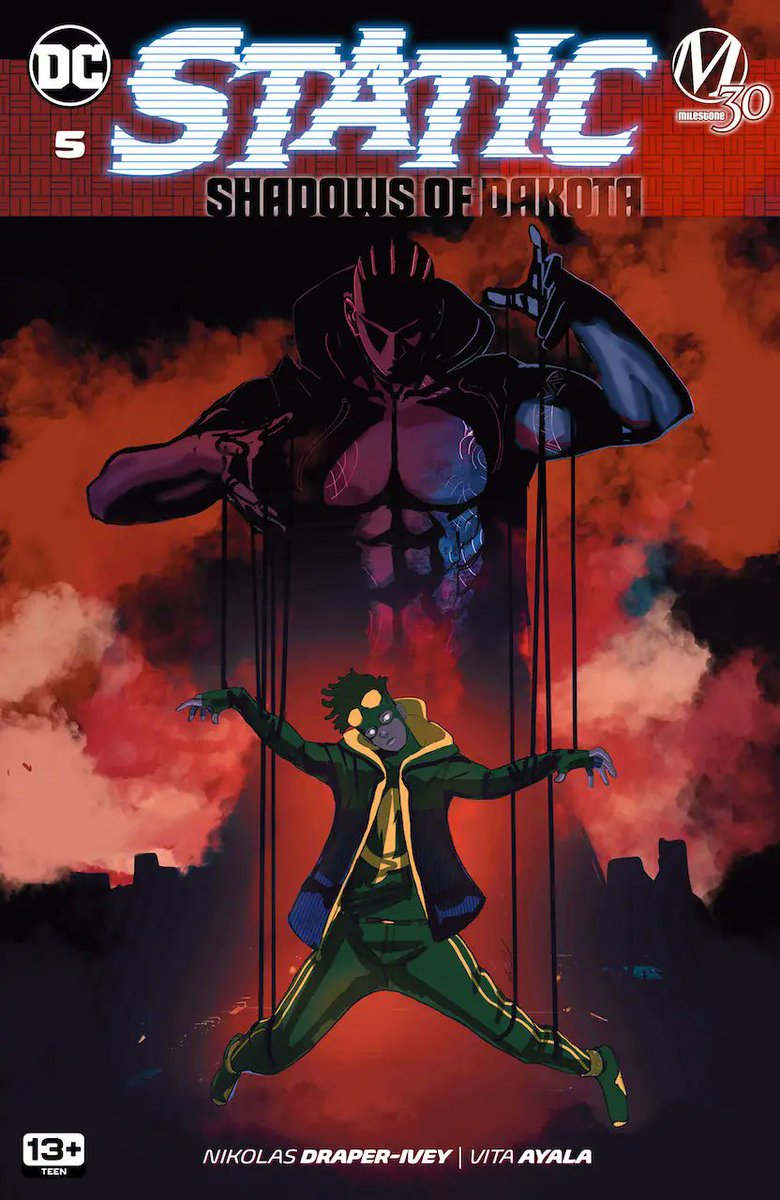 BuzzComics's tweet photo. Preview de Static: Shadows of Dakota #5 par Nikolas Draper-Ivey et Vita Ayala (@definitelyvita) chez @DCOfficial #DCComics #Static #StaticShock #MilestoneComics #EarthM https://t.co/uundilvVbF https://t.co/yp2erUREgZ