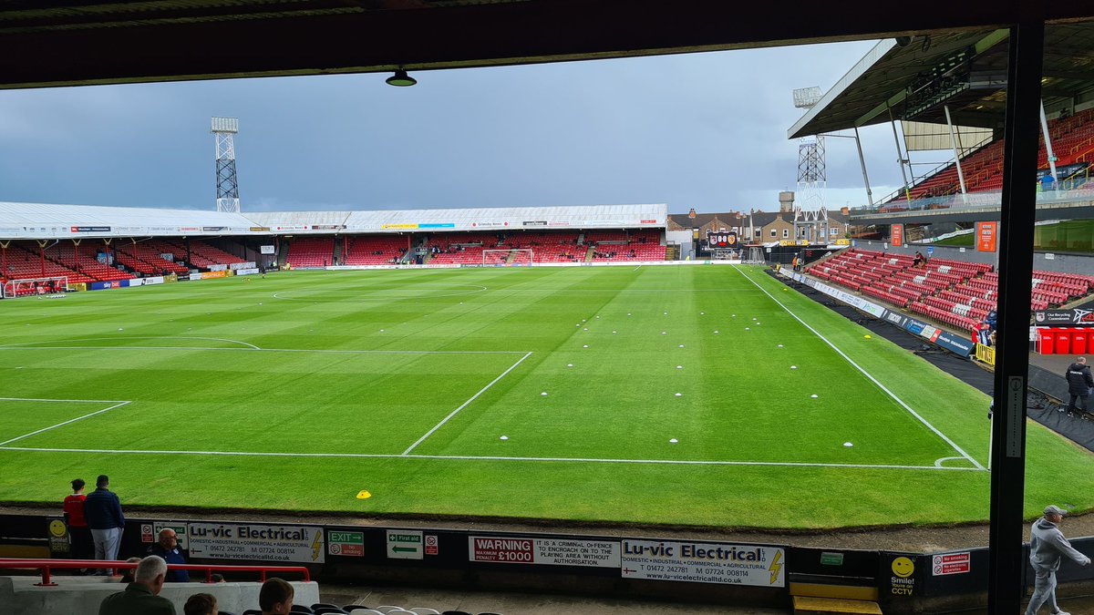Great to be back at BP. Pitch looking fabulous. #GTFC <a href="/MarinersTrust/">MarinersTrust</a> <a href="/officialgtfc/">Grimsby Town F.C.</a>