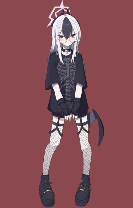 #ブルアカ カヨコ 全身はこんな感じ アクスタ出しますん