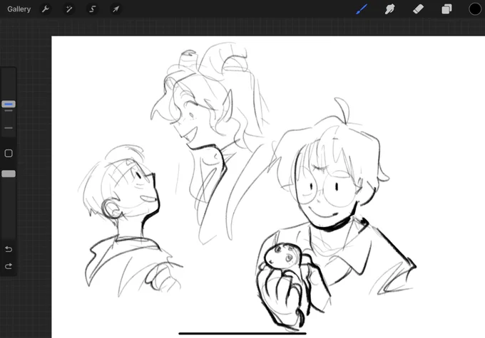 Tryna get used to drawing them. I love Thanatos too but good lord I can't draw all that armor (I can't draw Lizard either apparently DHFJEJK)