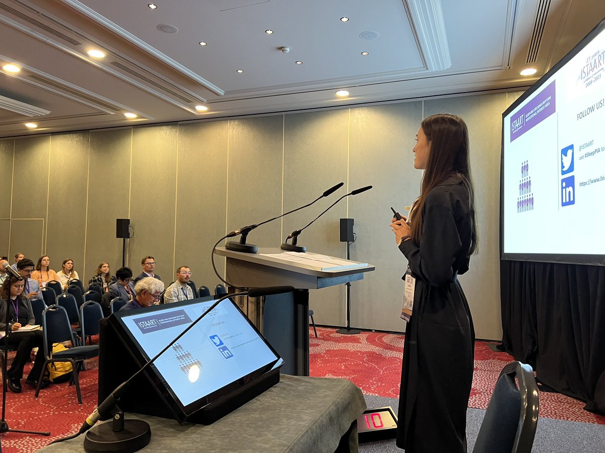 So great to kickstart the #SleepPIA <a href="/ISTAART/">ISTAART</a> day. <a href="/Laura_Sofia_S/">Laura Stankeviciute, PhD</a> has done a wonderful job of organising our data blitz and ECR researchers!