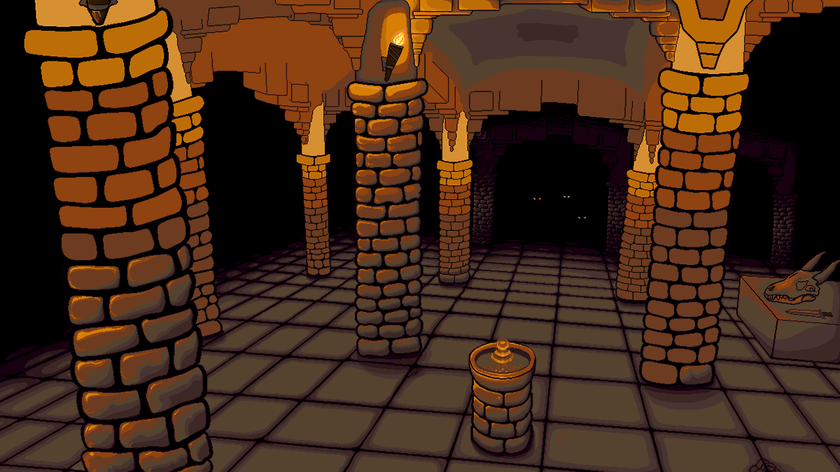 HobOznarox's tweet photo. Unveiling a sneak peek of the legendary dungeon I've been meticulously crafting in pixel art! Over 150+ hours in, and there's no end in sight. This labor of love is a journey, not a destination. Stay tuned for more. #PixelArt #IndieDev #PixelFidget https://t.co/d1mvzKn7fG