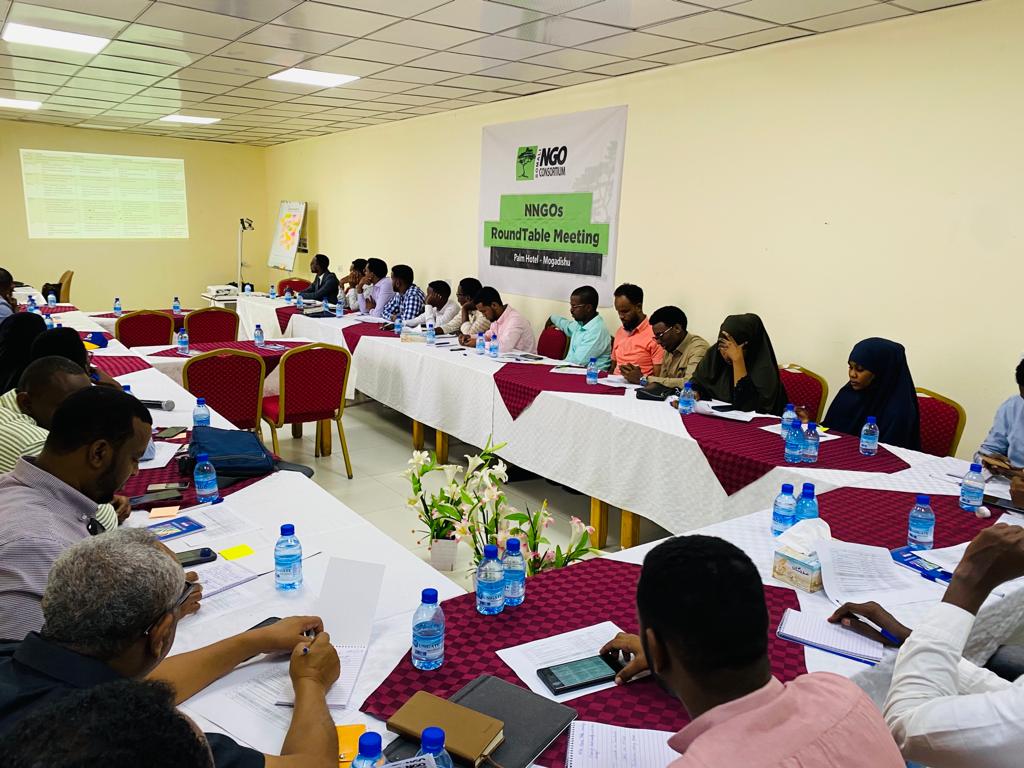 ACSOSorg's tweet photo. Exciting 2 be part of the roundtable discussion at the @NGOConsortium's #LocalizationAgenda meeting. we tackled challenges hindering direct funding 2 NNGOs in 🇸🇴. Together, we're ready 2 present key messages 2 donors, showcasing our readiness and success stories.#NNGOs #Somalia https://t.co/At215RhEBU