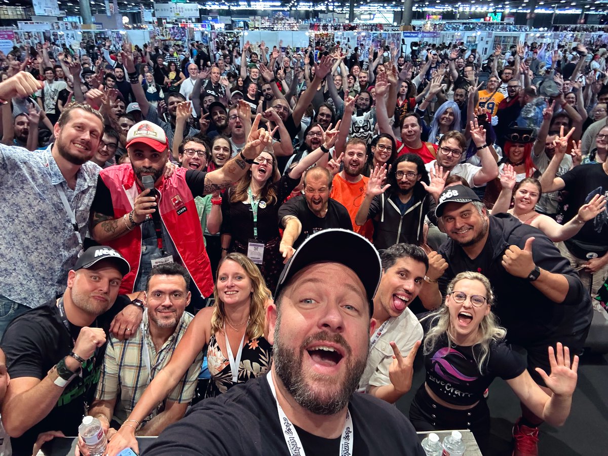 Olydri_Noob's tweet photo. Let’s roxxxx ! Merci la communauté pour cette belle conférence ! #JapanExpo #japanexpo2023 https://t.co/jxe1fjHTm5